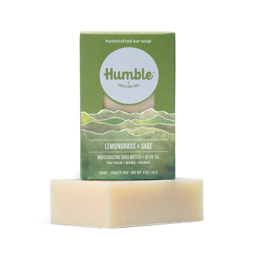 HumbleOrganicLemongrassSageNonToxicBarSoapBeFreeDaily
