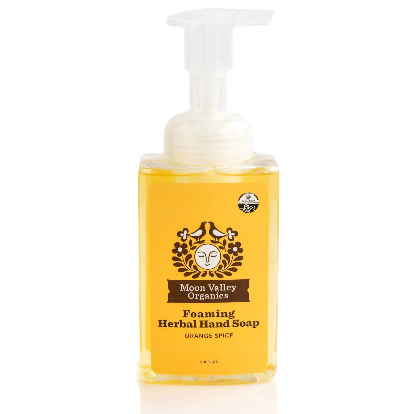 Moon Valley Organics Orange Spice Foaming Herbal Hand Soap