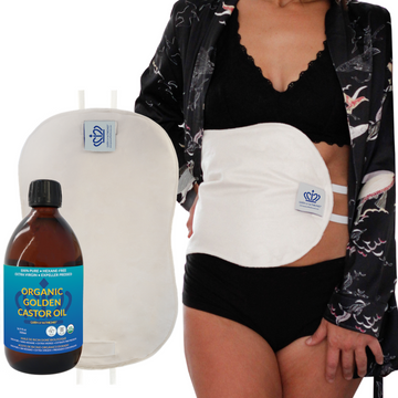 Queen of the Thrones Organic Hexane Free Castor Oil Liver Pack Bundle-BeFreeDaily