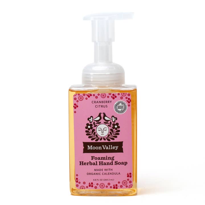 Moon Valley Organics Cranberry Citrus Foaming Herbal Hand Soap