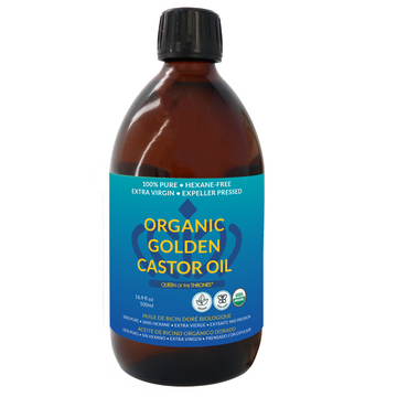 Queen of the Thrones Organic Golden  Organic Castor Oil Hexane Free- BeFreeDaily