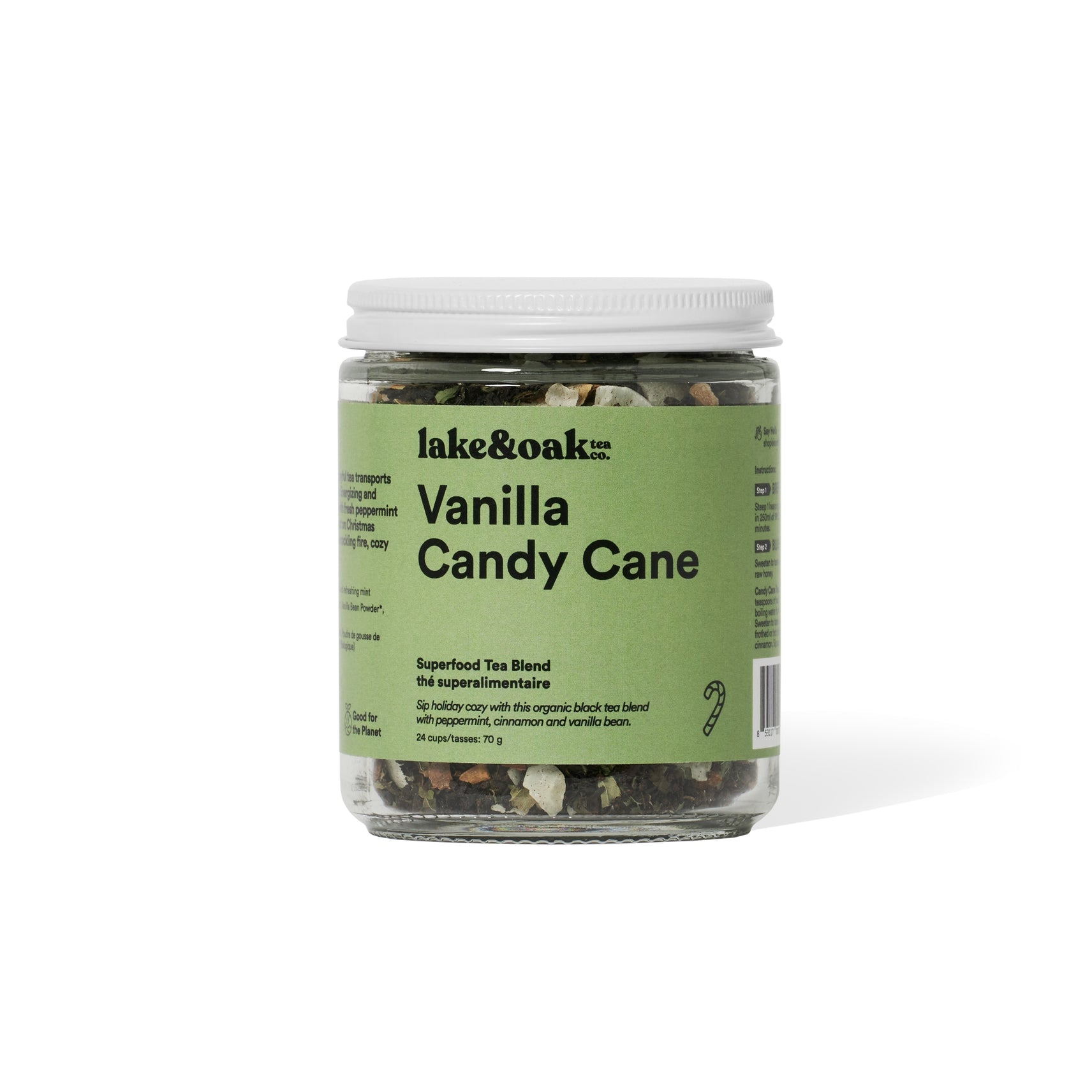 Superfood Tea Vanilla Candy Cane