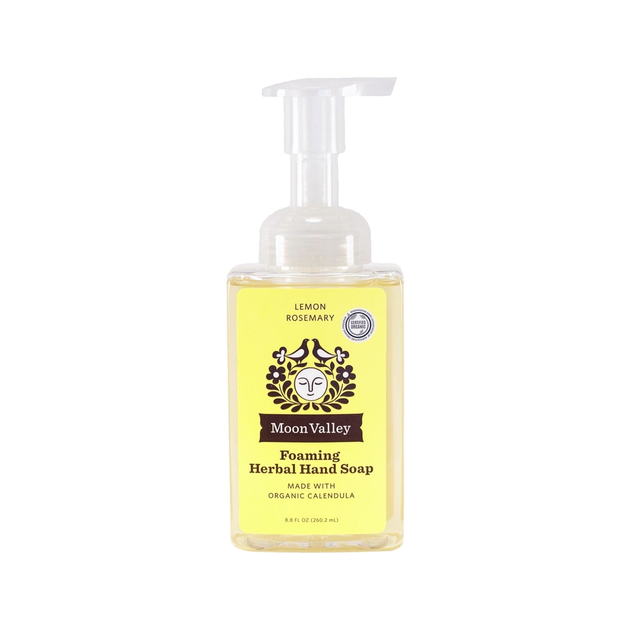 Moon Valley Organics Lemon Rosemary Foaming Herbal Hand Soap - BeFreeDaily